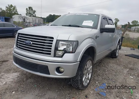 2011 Ford F-150 Harley-Davidson from USA, damaged, VIN 1FTFW1E65BFA55121